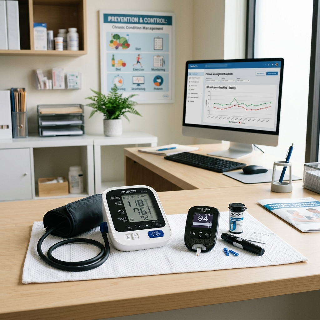 Control de Diabetes e Hipertensión